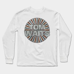 Tom waits vintage Long Sleeve T-Shirt